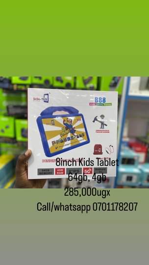 A picture of Kids and Adult Tablets are available for sell call or