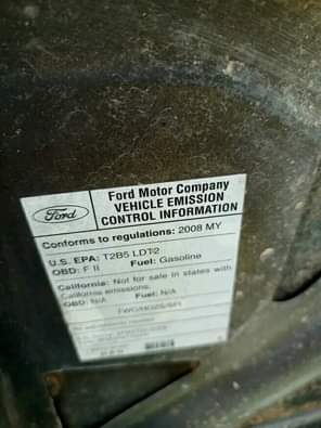 A picture of Ford Edge 2008 model for sale Neatly Used First body
