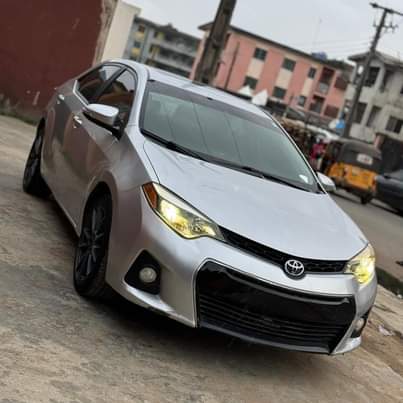 A picture of 9 month registered not used 2015 corolla sport Untempered engine
