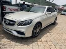 A picture of Bonanza 2014 Mercedes E350 used unregistered Price7 5M with duty