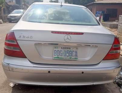 A picture of Registeredw 2008 Mercedes Benz E240 neatly used faultless 2008 model