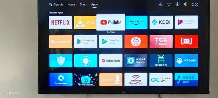 A picture of TCL TV 4 SALE 750K 0736551550