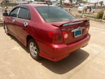 A picture of Toyota Corrola sport 2003 model Super Clean body and interior