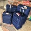 A picture of High quality suitcases Traveling bags available and free delivery kindly