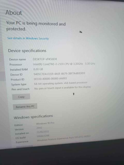 desktop computer