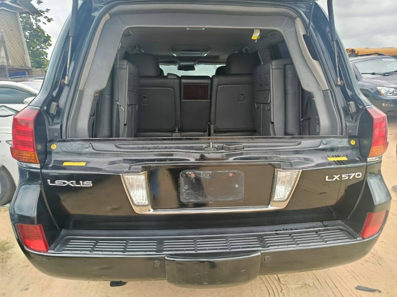 A picture of Clean Registered Tokumbo Standard Lexus LX570 2012 Model Carefully and