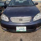 A picture of Toyota Corolla Le as e dey Hot