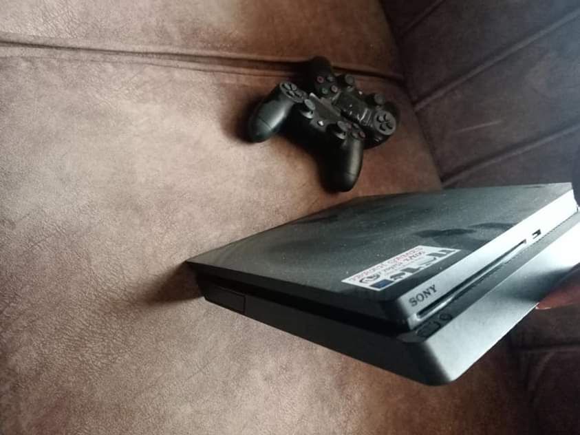 A picture of PS4 slim controllers