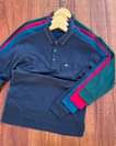A picture of Long sleeve collar t shirts.