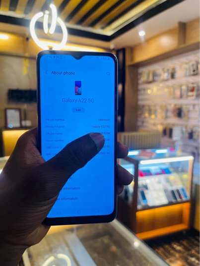A picture of Samsung Galaxy A22 5G
