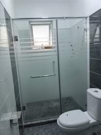 A picture of Glass shower cabins