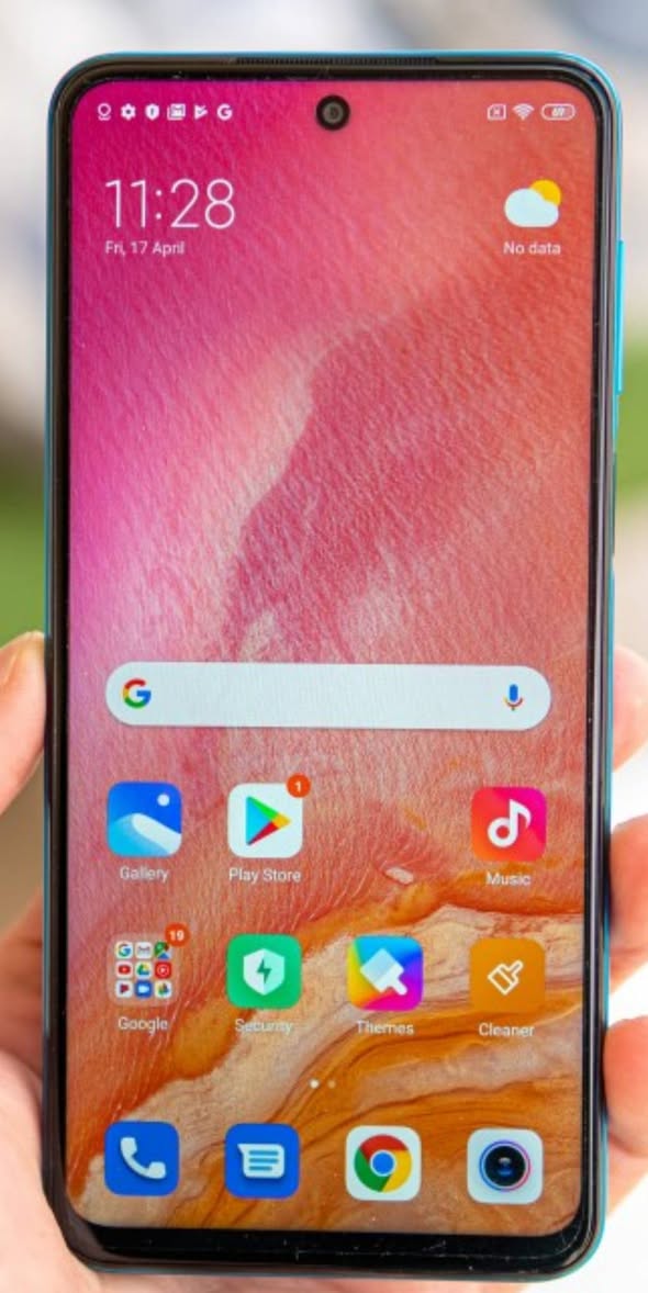 A picture of RedMi Note 9s