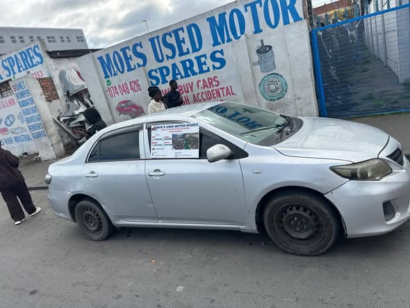 toyota corolla under r40000