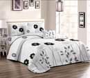 A picture of New designs cotton bedspreads Package has One bedsheet two pillowcases