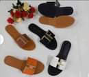 A picture of Beautiful leather slippers