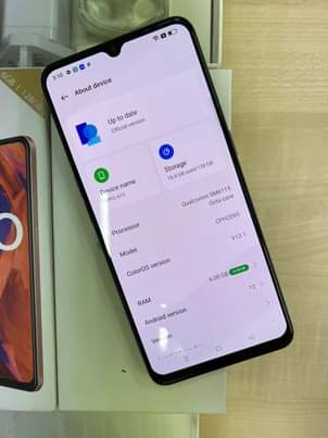 A picture of oppo a78 128gb clean as new