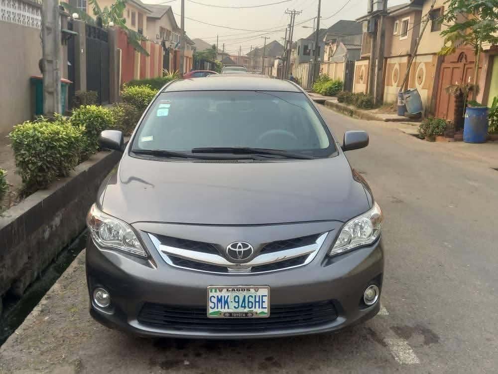 A picture of 2012 Toyota Corolla register 2012