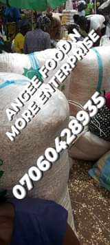 A picture of Egusi wey dey represent sand free and the measurements is