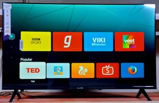 A picture of 40 BlackArk Frameless Smart Android TV