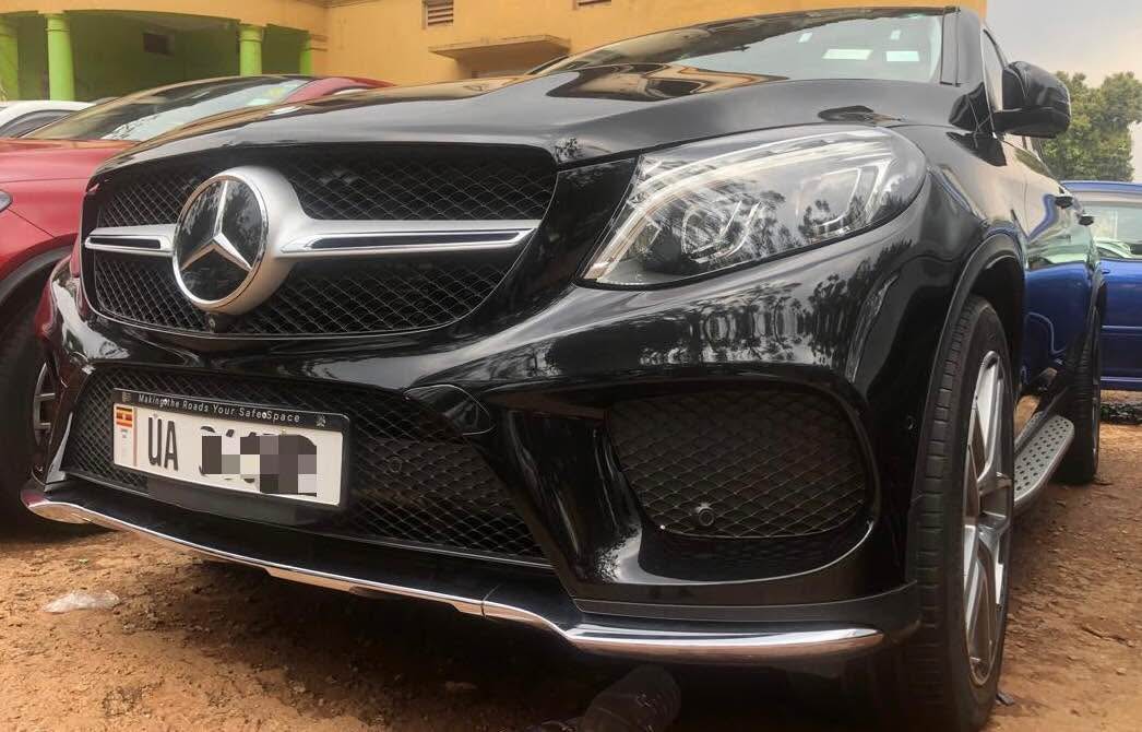 A picture of Mercedes Benz GLE coupe diesel model 2018 full option i