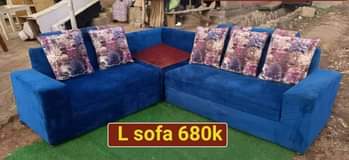 A picture of L sofa on quick sale at Discounts today only