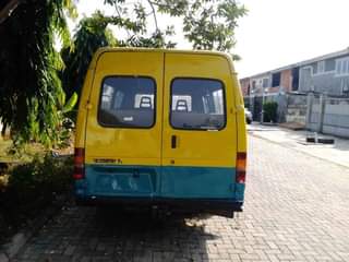 A picture of Ford transit bus