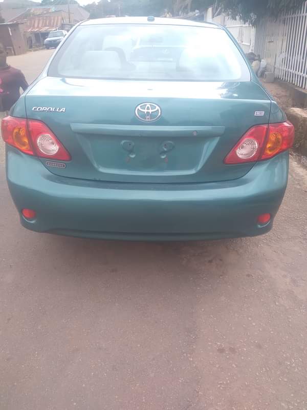 A picture of Toyota Corolla 2010 Direct tokumbo Full custom duty lagos clearance