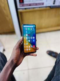 A picture of Tecno Camon 15 premier popup camera 128gb 280k WhatsApp or