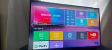 A picture of Used slim led 43inch smart Tv