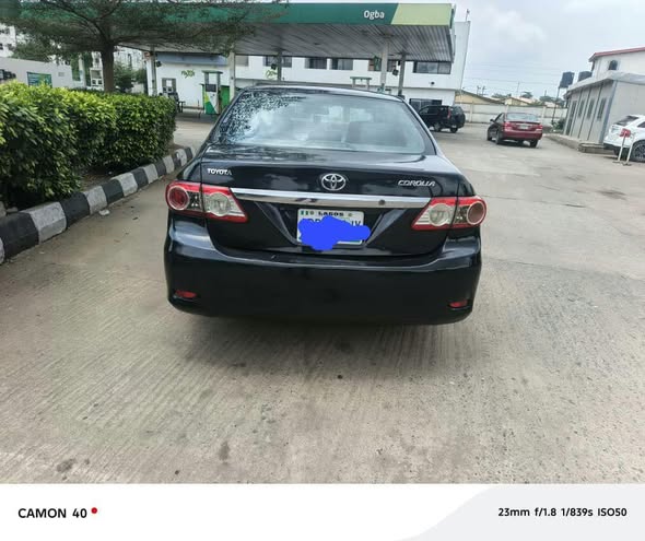 A picture of 2012 Toyota Corolla