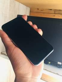 A picture of iPhone X very neat