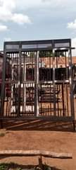 A picture of Windows doors doorframe door grills vent beds and tables