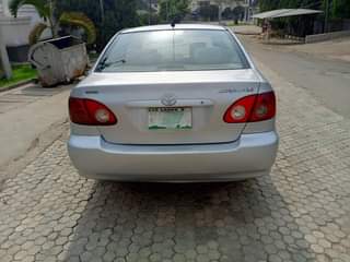 A picture of Sharp 08 corolla in good shape