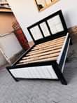 A picture of Kitanda 5 6 mbao ngum 135 bedi sofa cheupe kabsa