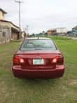 A picture of TOTOTA COROLLA MODEL 2004
