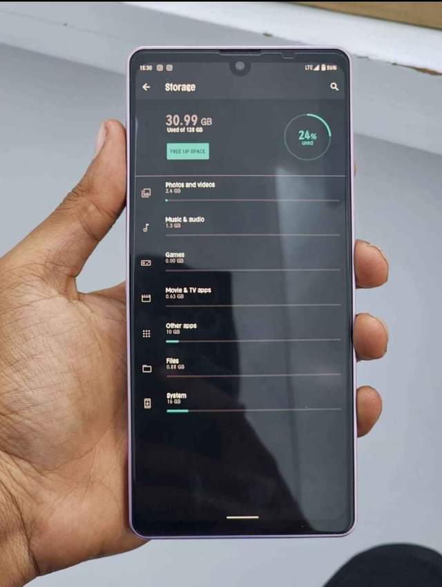 A picture of Aquous zero 6 gb128