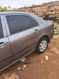 A picture of Super Clean first body neatly use Toyota Corolla 04 model