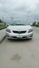 A picture of 08114560910 Contact me Working with owner 010 Toyota corolla Pure