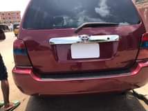 A picture of Toyota highlander 2006 Registered Neatly baked once No fixes All