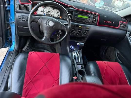 A picture of Toyota Corolla 2007 model local used engine and gear perfect