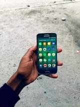 A picture of S6 edge