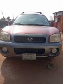 A picture of 2005 Hyundai Santa Fe Toyota engine