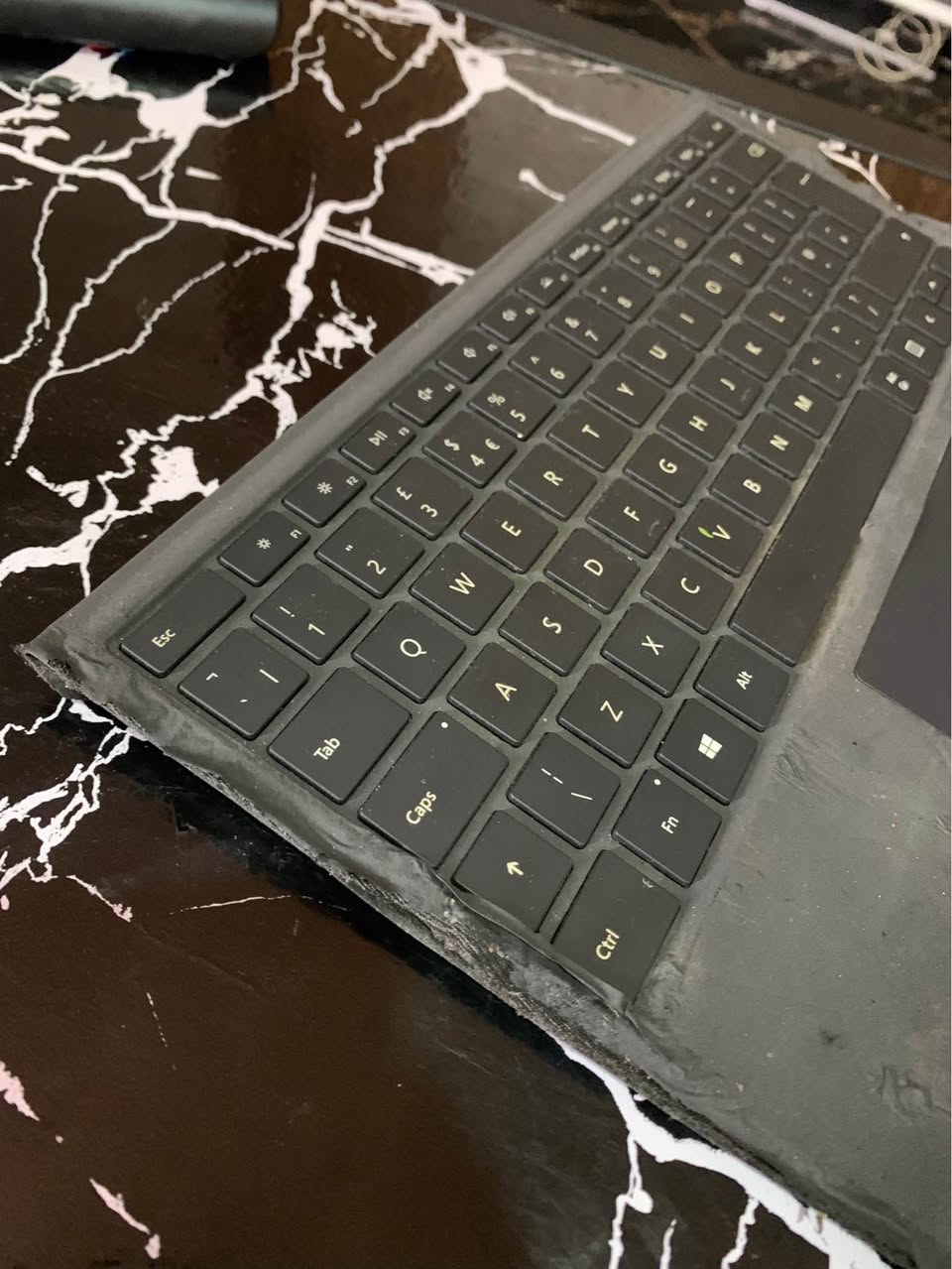 A picture of Microsoft Surface Pro 3 4 5 KEYBOARD Backlit Keyboard