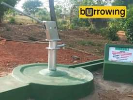 A picture of Borehole or pressure pump well