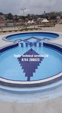 A picture of Swimming pool construction services