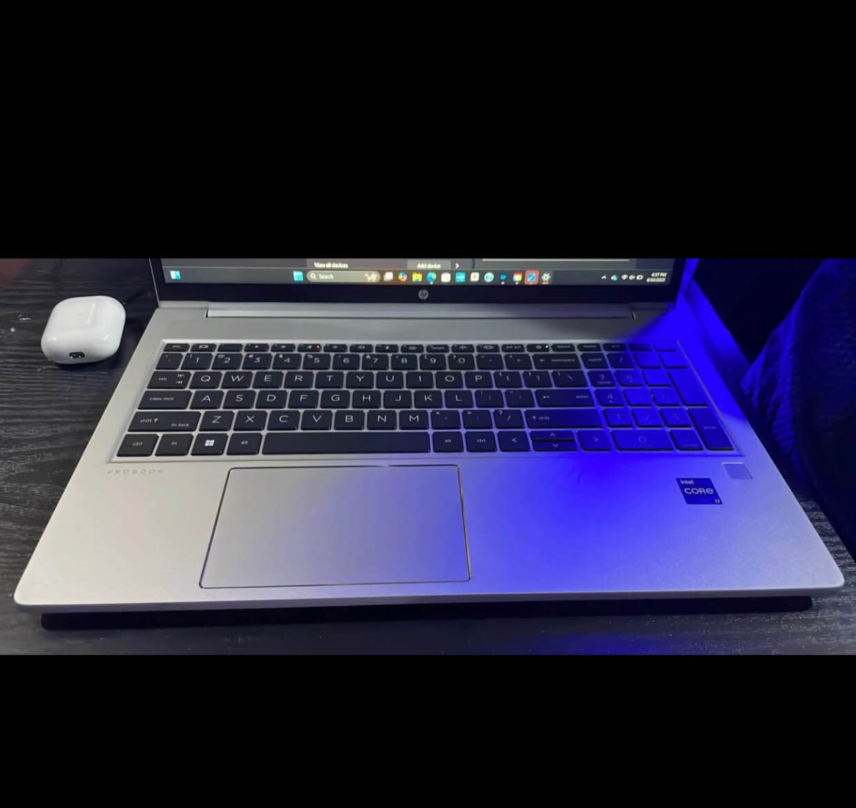 A picture of Hp probook 450 15.6 G10 core i7 13gen 32gb ram
