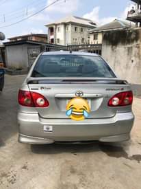 A picture of 2007 Toyota Corolla sport complete first body untempered engine gear