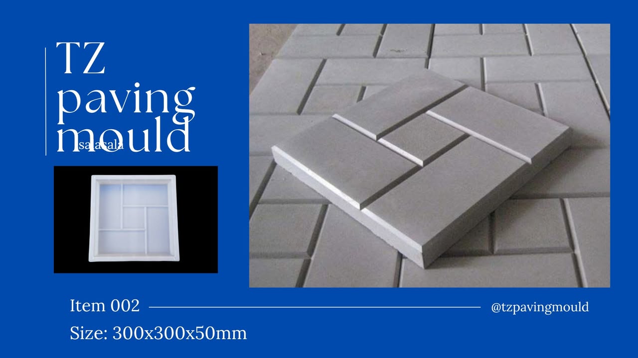 A picture of paving mould