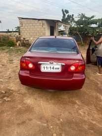 A picture of Toyota Corolla Painted on first body Neatly used Engine Gear