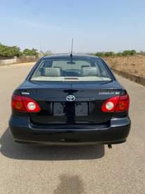 A picture of Beligum standard Toyota Corolla 04 Model FRESH BODY With Untempered